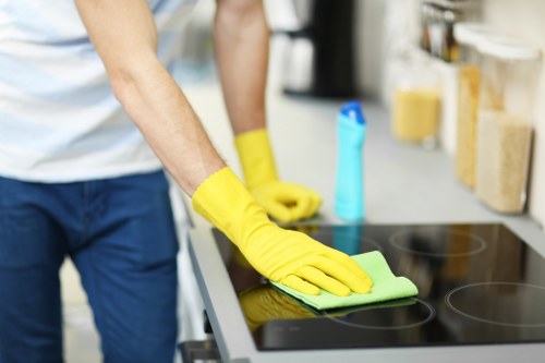 Commercial carpet cleaning improving hygiene in Bow premises